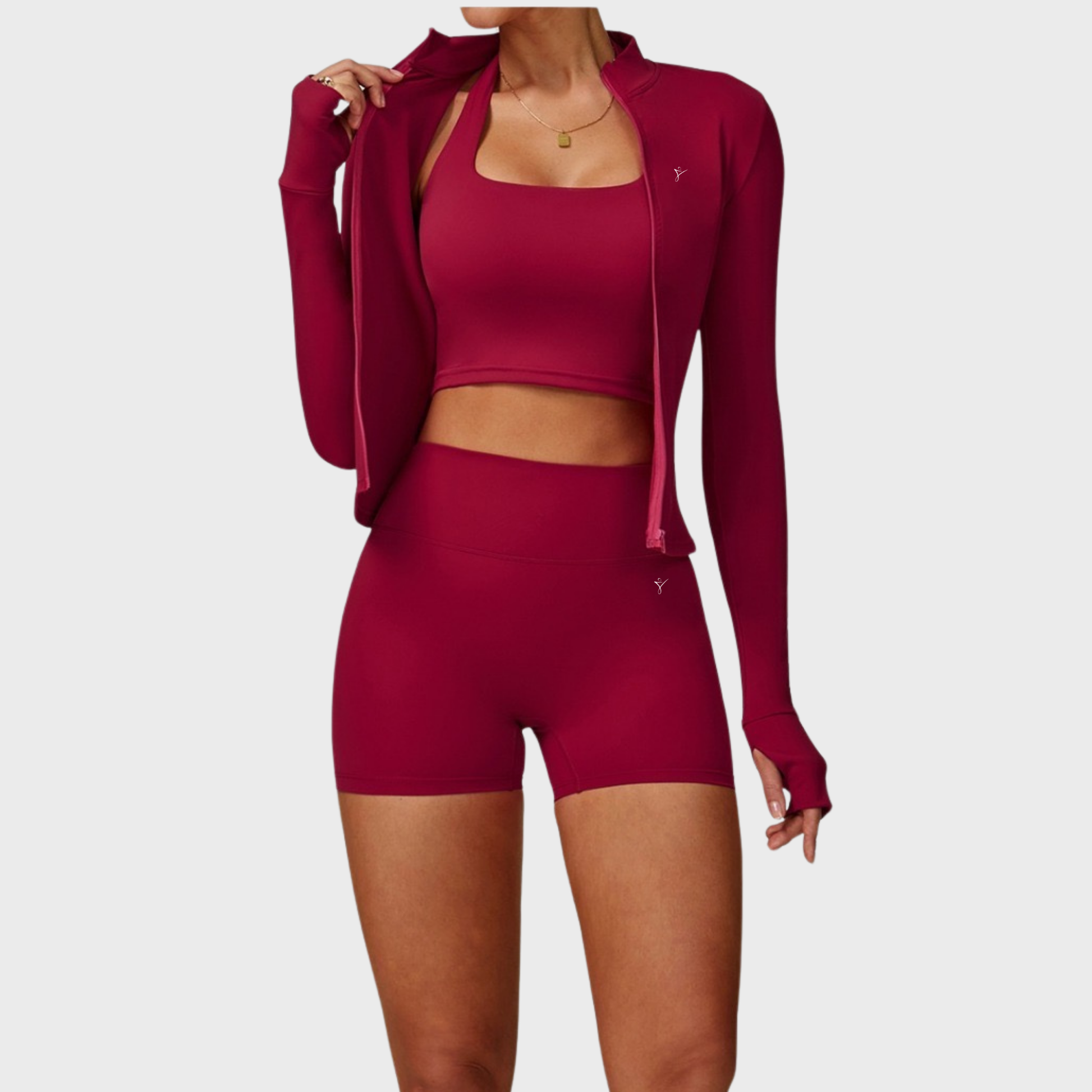 Ndiigwedha Set in Maroon