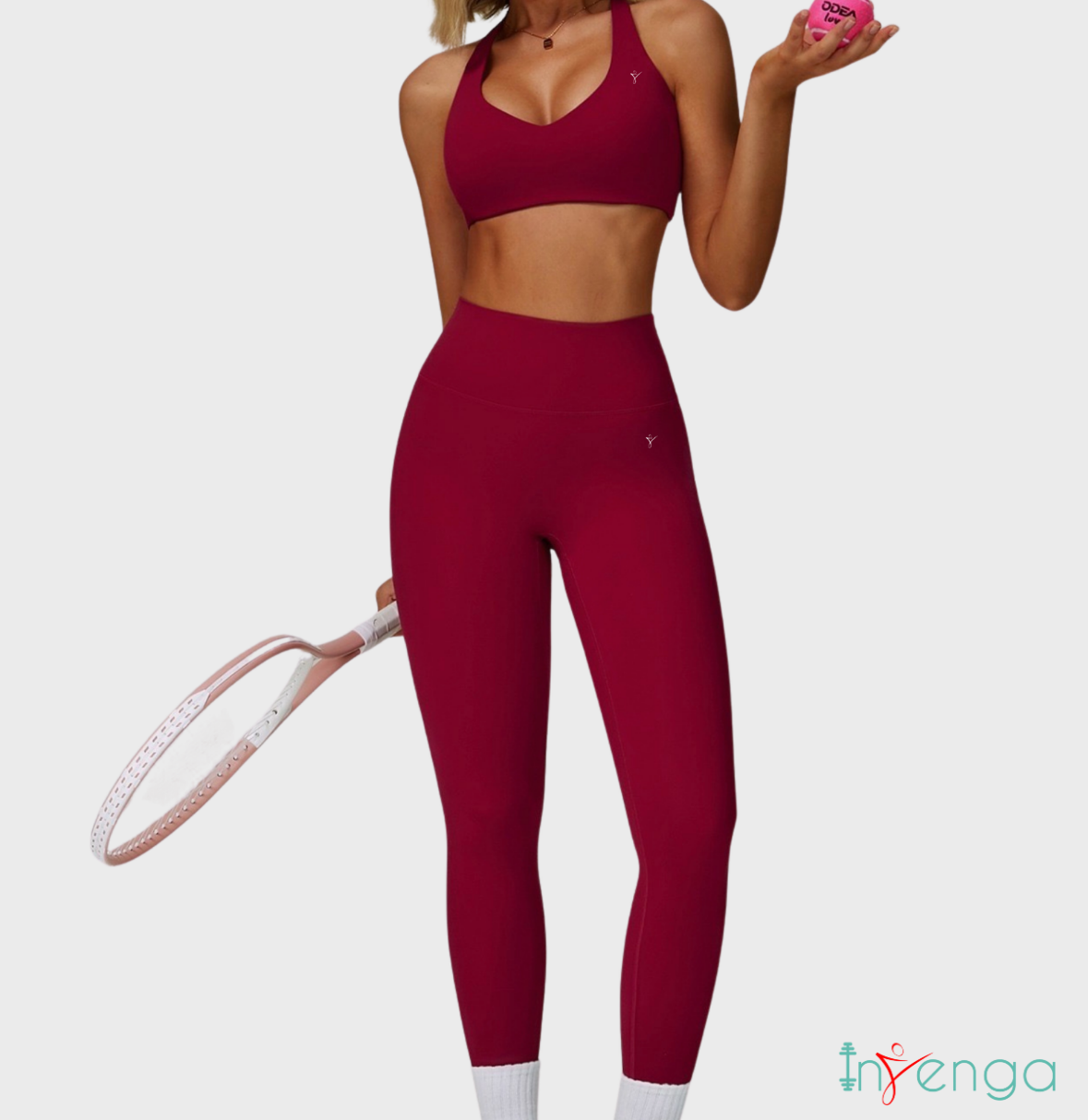 Ndiigwedha Maroon Leggings (Only)
